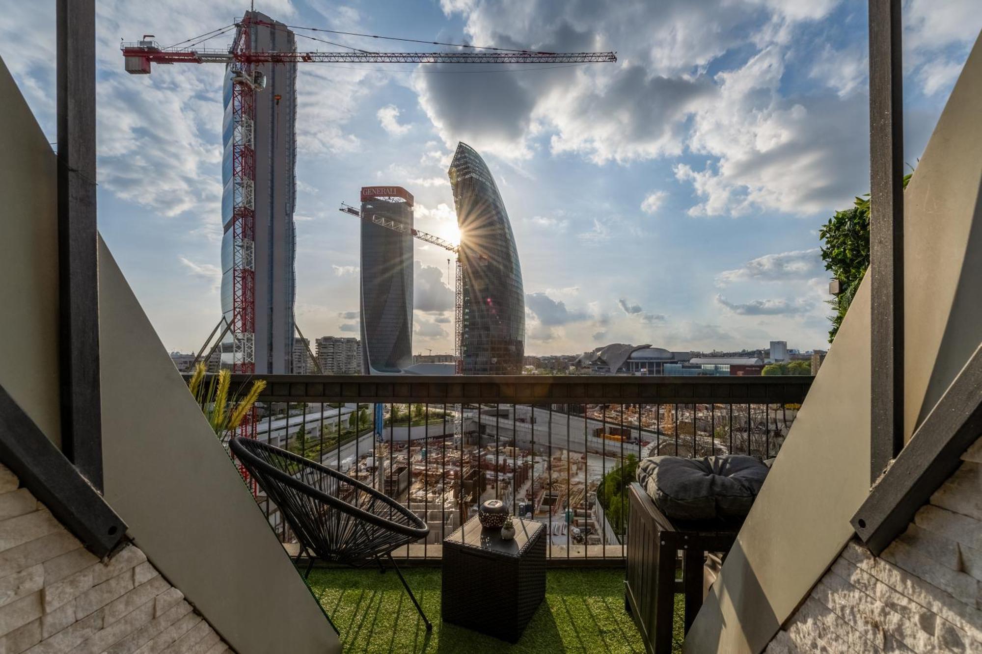 Luxury Skyview Suite - Citylife Apartment - Mico 밀라노 외부 사진